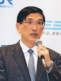 「小浜ルートが妥当」　ＪＲ西社長、北陸新幹線大阪延伸巡り