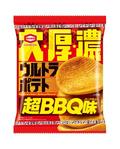 分厚いＢＢＱ味スナック