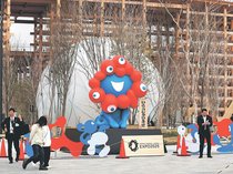 富山の魅力、万博で発信　開幕まで１週間、食や伝統の展示続々