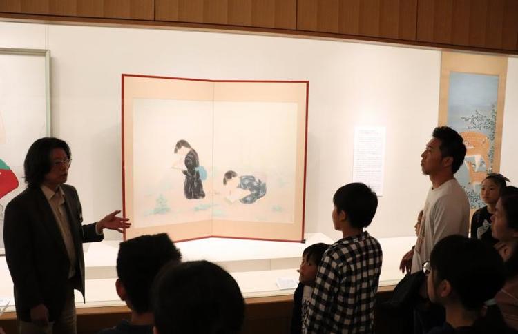 手法豊かな近代日本画を学ぼう「小倉遊亀と院展の画家たち展」【親子で