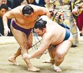 朝乃山投げられ４敗目　「最後の詰め甘かった」