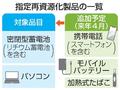 スマホ、リサイクル義務化