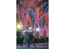 冬の富山、キラキラ　スノーピアード始まる