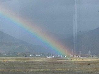 短い秋に虹を楽しみませんか【元南極越冬隊長の観天望気（２６）】