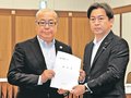 新田知事、医療・介護の支援要望　来県の福岡厚労相に