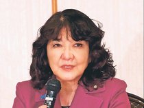 片山財務相「責任ある積極財政」信任を　富山１区自民候補応援で来県