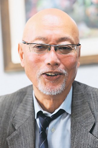 けさの人<br />日本盆栽大観展で３度目の内閣総理大臣賞を受けた森瀬和夫（もりせ・かずお）さん