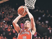 日本がＷ杯へ好発進　バスケ男子アジア１次予選