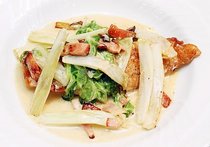 サケと白菜のクリーム煮込み