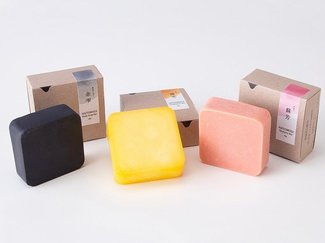 【とやまのみやげ １４】Nercocia. HATOMUGI Shampoo Bar & Conditioner Bar（ネルコッチャ ハトムギ シャンプーバー コンディショナーバー）
