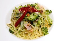 ブロッコリーのペペロンチーノ