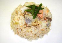 サケと切り干し大根ご飯