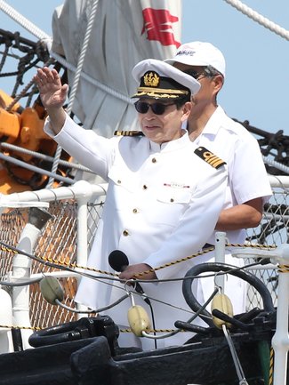 ７月１９日の歴史 <br />新湊にタモリさん　日本一楽しいヨットレース開催　２０１５年