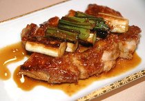鶏肉の水あめ照り焼き