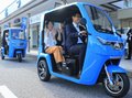 魚津観光、トゥクトゥクで軽快に　三輪ＥＶ ２４日レンタル開始、スタンプラリー・ツアーも企画