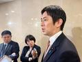 自民・小林鷹之氏、首相演説批判