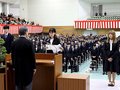 目標へ果敢に挑戦誓う　県立大で入学式、７４１人が新たな一歩