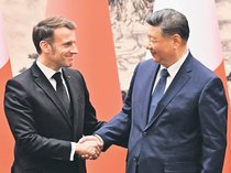 中国、台湾問題で支持訴え　仏大統領を厚遇、歴史に言及