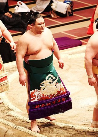 朝乃山、６日目でもう４番相撲！？