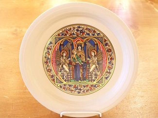 気になる、古道具【3】クリスマスプレート 気分高まるイギリスの飾り皿