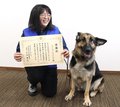 警察犬お手柄　富山で行方不明者発見に貢献