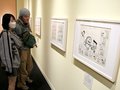 「食」テーマに藤子・Ｆさん原画展、手書きの文字に味わい　高岡市美術館ふるさとギャラリー