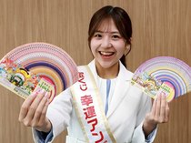 年末ジャンボで「大きな夢を」　幸運アンバサダーが本社でＰＲ