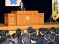 片山学園開校２０周年　生徒ら節目祝う