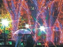 冬の富山、キラキラ　スノーピアード始まる