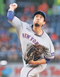千賀粘投６回２失点　大リーグ