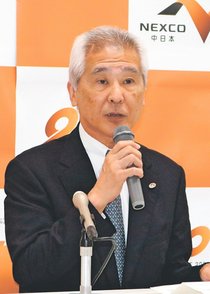 東海北陸道 ４車線化へ財源確保を　中日本高速社長「一日も早く完成」、難工事 めど見通せず