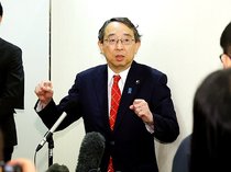 田畑氏処遇１２日に方針　党員登録問題で自民県連聴取、離党促す声相次ぐ