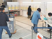期日前投票は初日１５０９人　富山市長選・市議選