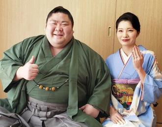 元幕内の十両剣翔が婚約