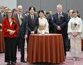秋篠宮ご夫妻が表彰式出席