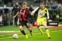 フランクフルトの堂安はフル出場