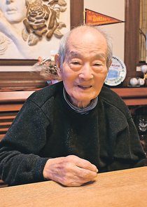 ＜人生のあとさき＞武内冨士夫さん（１）元富山商野球部監督<br />富山大空襲／焼け野原　野球が希望