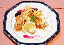 エビのクラッカー焼き２色