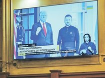 キーウ市民「プーチンは笑っている」、怒りと失望　米国・ウクライナ首脳会談