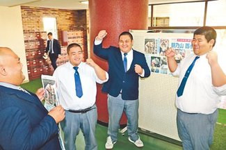 地元住民・後輩 朝乃山にエール　「まだまだ伸びしろ」 