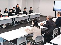 台湾訪問の成果発表　いみず鳳雛きらめき塾、中学１６人が報告