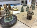 「匠の里」で陶芸のクリスマス飾り