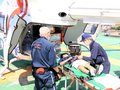 命を守る機動力に理解　県立中央病院でドクターヘリ見学説明会