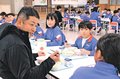 農作業の苦労や工夫知る　入善・飯野小で給食会、児童が生産者にインタビュー