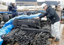 公共工事に原発廃材再利用