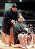 元阿武咲が断髪式「やり切った」