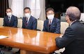 カターレ富山、新田知事に来季の抱負語る