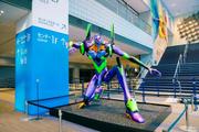 　「エヴァンゲリオン」３０周年記念イベントの展示（（Ｃ）カラー　（Ｃ）カラー／Ｐｒｏｊｅｃｔ　Ｅｖａ．　（Ｃ）カラー／　ＥＶＡ製作委員会）