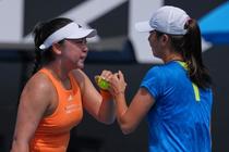 穂積絵莉組は準々決勝で敗退