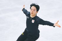 鍵山初練習、大技に手応え　ミラノ五輪